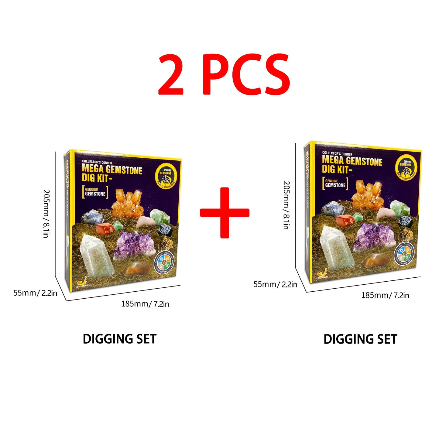 Norvessa Explorer™ - Gemstone Discovery Dig Kit