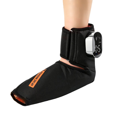 Air Foot Massager With Smart Display Heating Vibration Acupoint Kneading Leg Wrap Recovery Cordless Foot Device For Sports Use