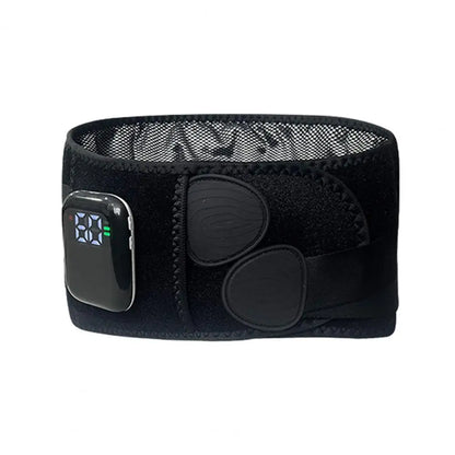 Heat Therapy Massage Belt Wrap  Heated Waist Brace Back Pain Relief Cordless Heating Pad with Massager Back Pain Relief Belt