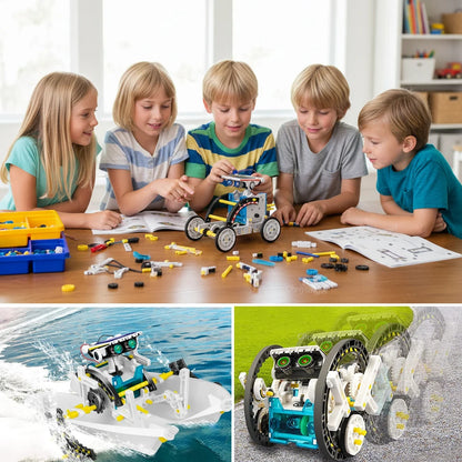 Norvessa Explorer™ - Solar Robot Building Kit