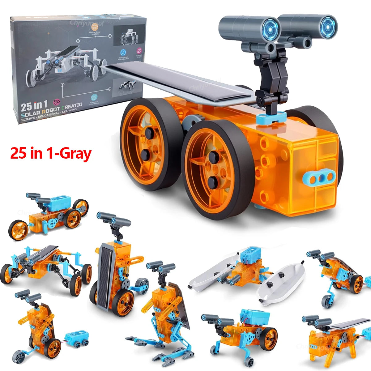 Norvessa Explorer™ - Solar Robot Building Kit