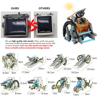 Norvessa Explorer™ - Solar Robot Building Kit