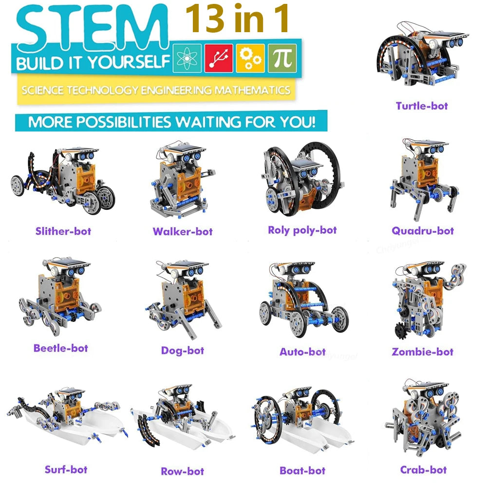Norvessa Explorer™ - Solar Robot Building Kit