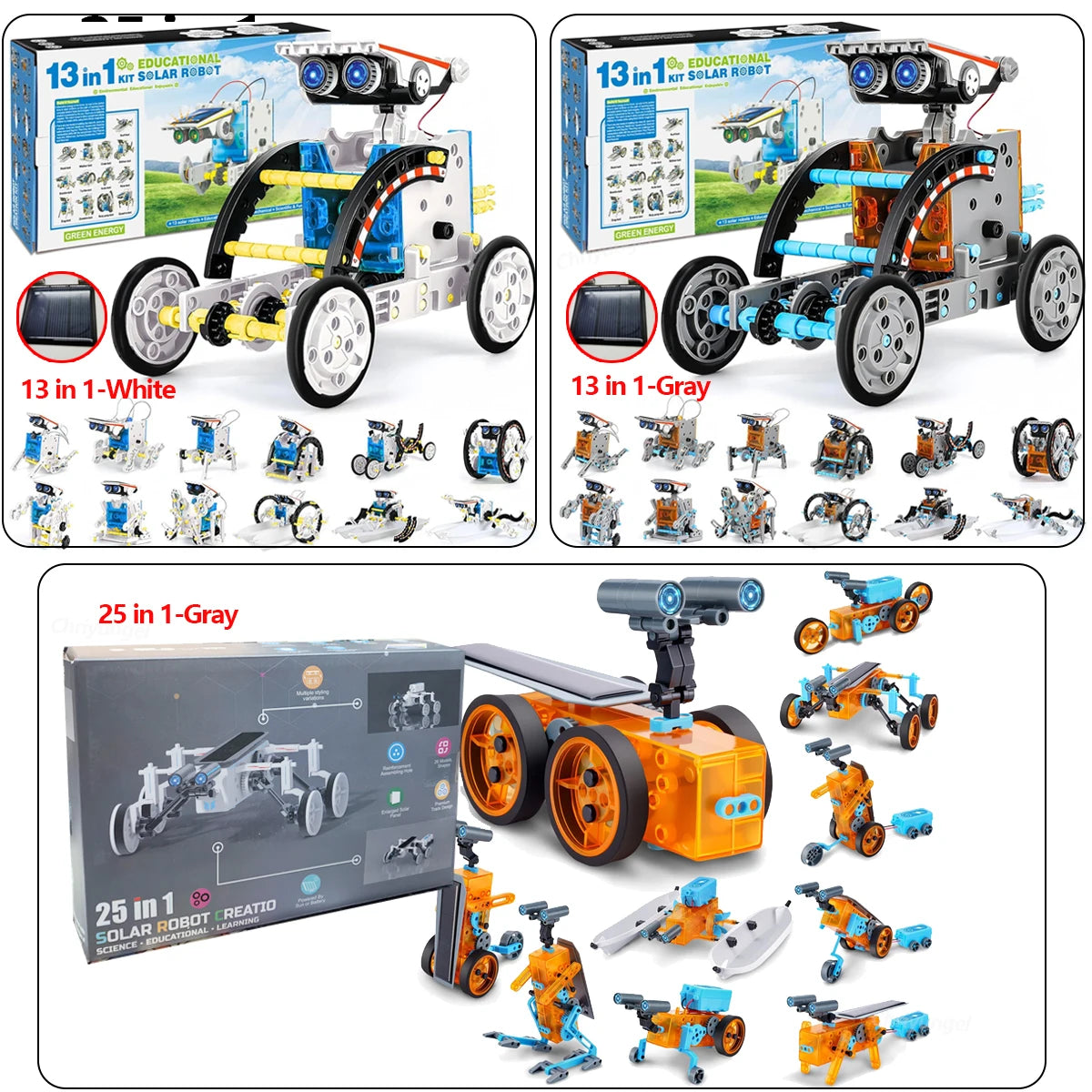 Norvessa Explorer™ - Solar Robot Building Kit